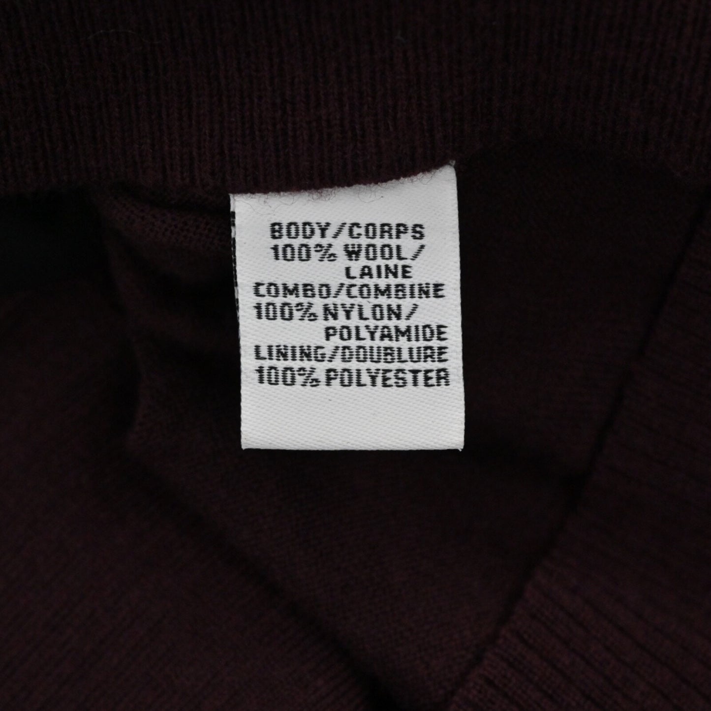 DIANE VON FURSTENBERG Womens Skirt Set Size 0 Cardigan Burgundy Sequin Sweater