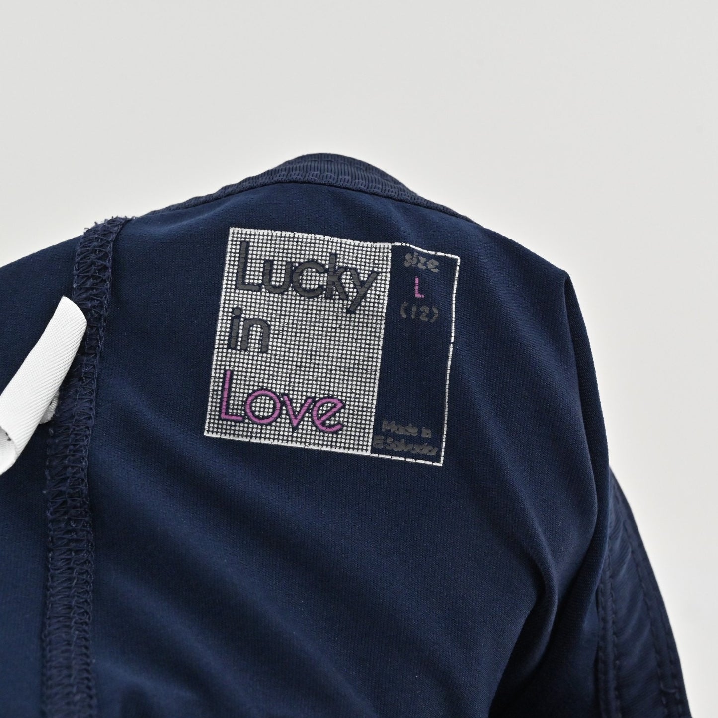 Lucky in Love Scallop Short Golf Skort Size L Navy Tennis Athletic Pickle Ball