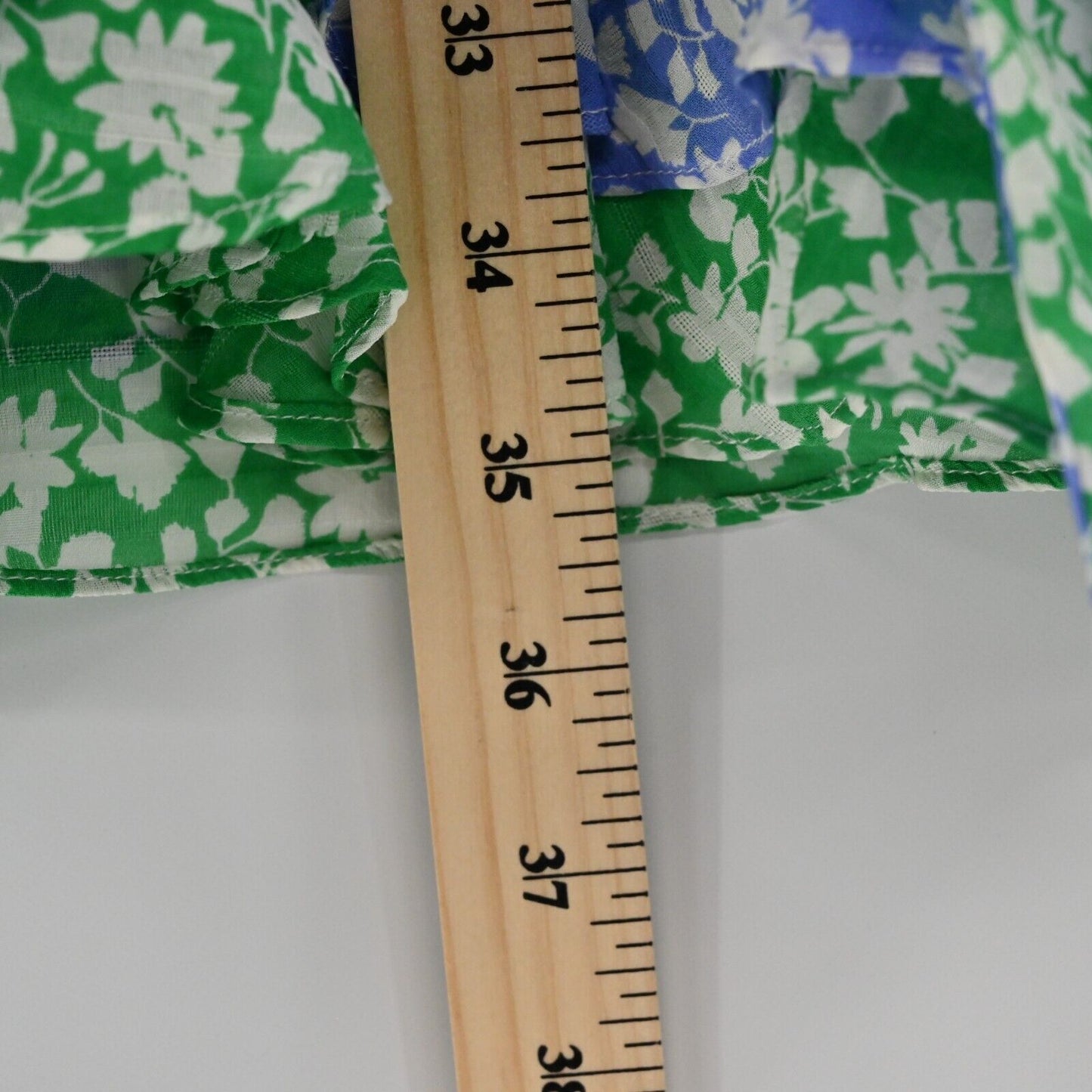 TAYNA TAYLOR Dress Womens Size 8 Bianka Revolve Belted Wrap Floral Ruffle Silk