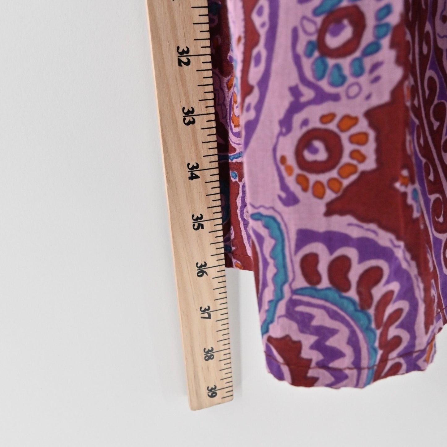 Exclusively for Signals Skirt Size M Tiered Maxi Cotton Multicolor Paisley Boho