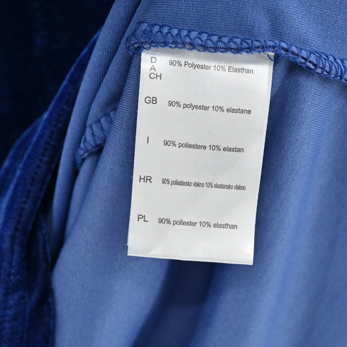 Vtg Y2k Blue Velvet Dress Womens Size 38 Cowl Neck Velour Whimsigoth Holiday