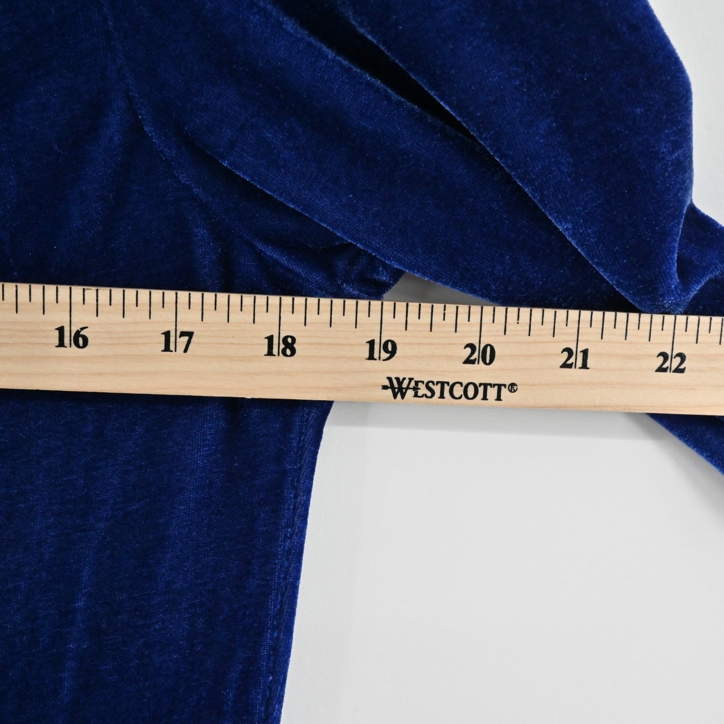 Vtg Y2k Blue Velvet Dress Womens Size 38 Cowl Neck Velour Whimsigoth Holiday