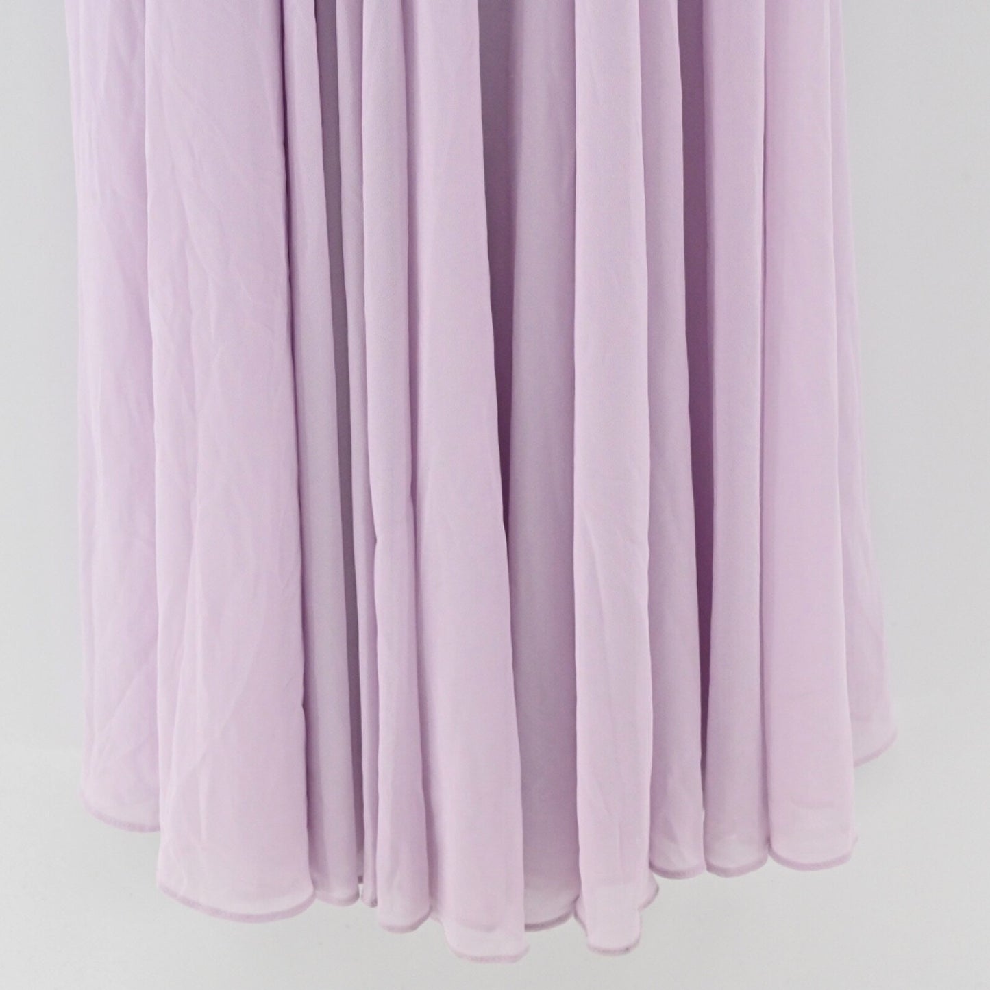 LULUS About Love Maxi Dress Size S Lavender Chiffon Spaghetti Strap All Gown