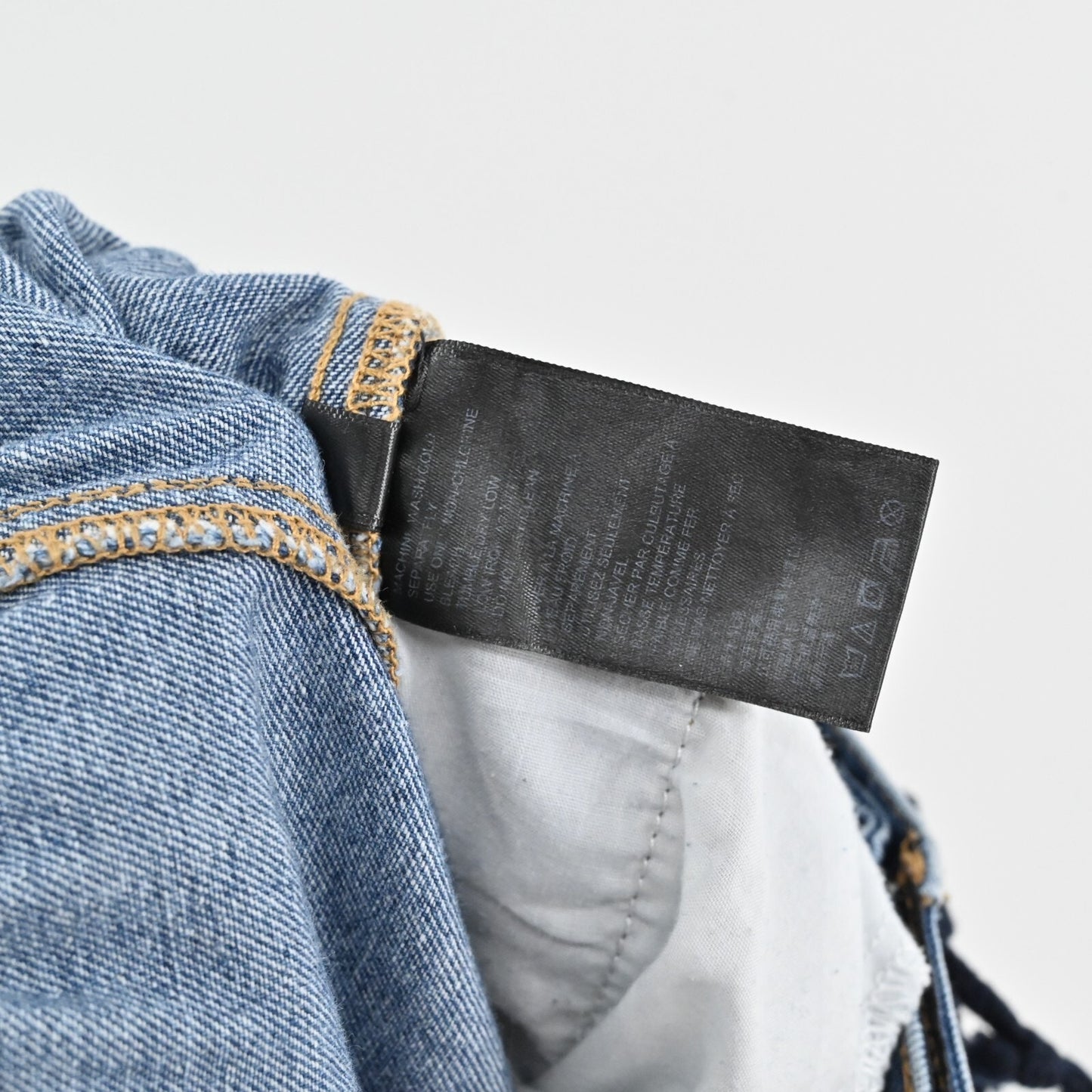 URBAN OUTFITTERS Byron Spliced Jogger Jeans Womens Size S BDG Two Tone Blue