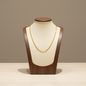 Stainless Steel Widened Necklace 18K Gold Plated Minimalist Clavicle Chain