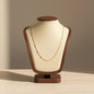 Stainless Steel Minimalist Gold Necklace 18K Gold Plated Minimalist Clavicle Chain