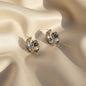 Lynn's Closet Boutique Inlaid Zircon Studs