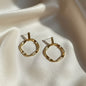 Lynn's Closet Boutique Twisted Pillar Studs