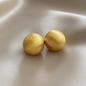Lynn's Closet Boutique gold tone Matte Ball Studs