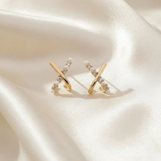Lynn's Closet Boutique Cross Personality Earrings