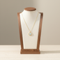 Radial Trapezoid Blue Evil Eye Pendant Necklace 18K Gold Plated Copper Cubic Zirconia