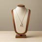 Balloon Dog Pendant Necklace Titanium Steel 18K Gold Plated Minimalist (Style A)