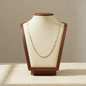 Stainless Steel Refined Necklace 18K Gold Plated Minimalist Clavicle Chain