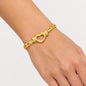 Hollow Heart Charm Adjustable Bracelet