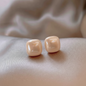 Lynn's Closet Boutique Square Sugar Pearl Earrings