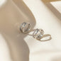 Lynn's Closet Boutique Double-Layer Zircon Hoop Earrings