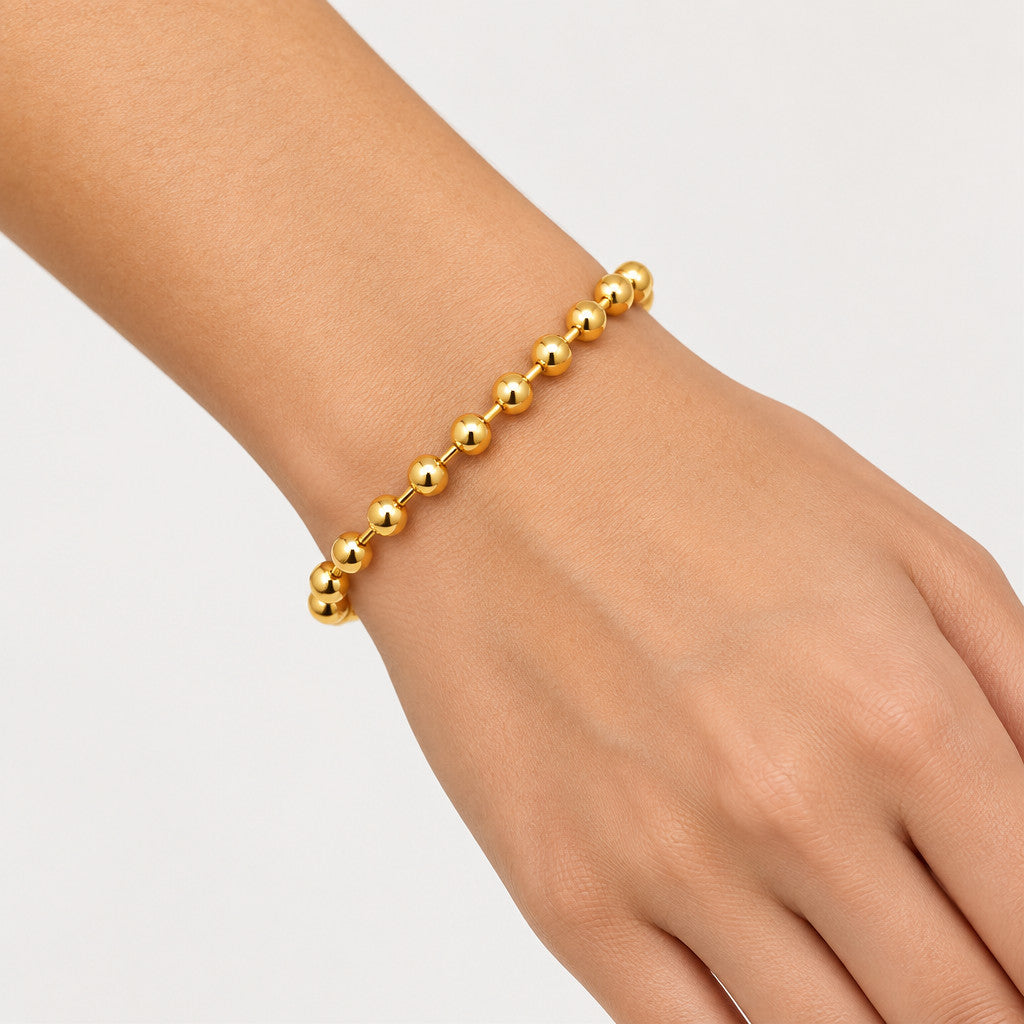 Ball Bead Chain Bracelet