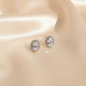 Lynn's Closet Boutique Sparkling Pigeon Egg Zircon Earrings