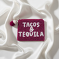 Tacos & Tequila Beaded Coin Pouch