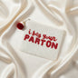 I Beg Your Parton Beaded Coin Pouch