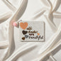 All Shades Are Beautiful Artist Series Beaded Coin Pouch