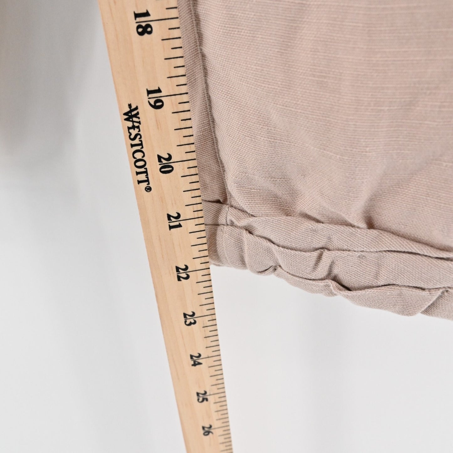 ARITZIA Pants Womens Sz 2 Wilfred Blush Pink Allant Linen Blend Crop Drawstring