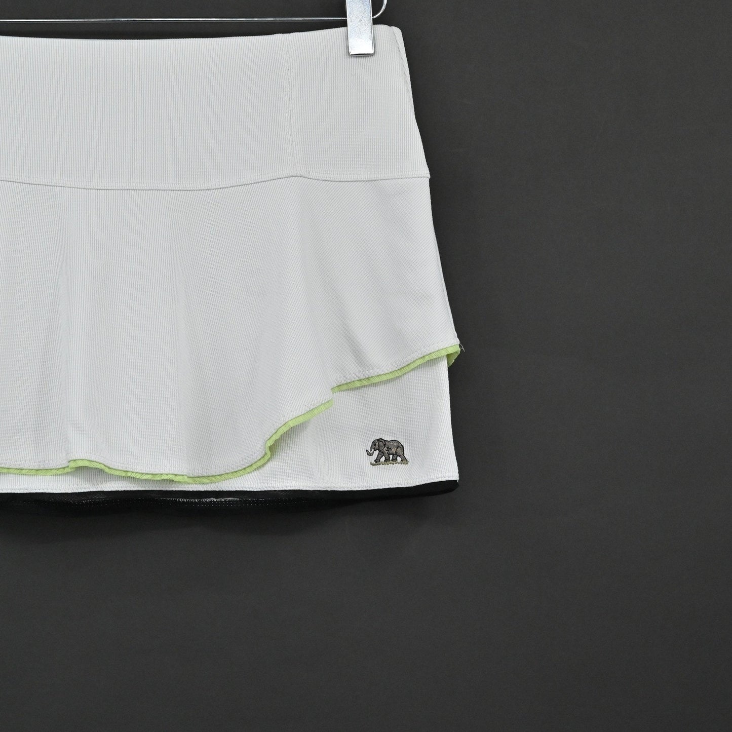 Lucky in Love White Skort Size S Tiered Skirt Tennis Golf Pickleball Athletic