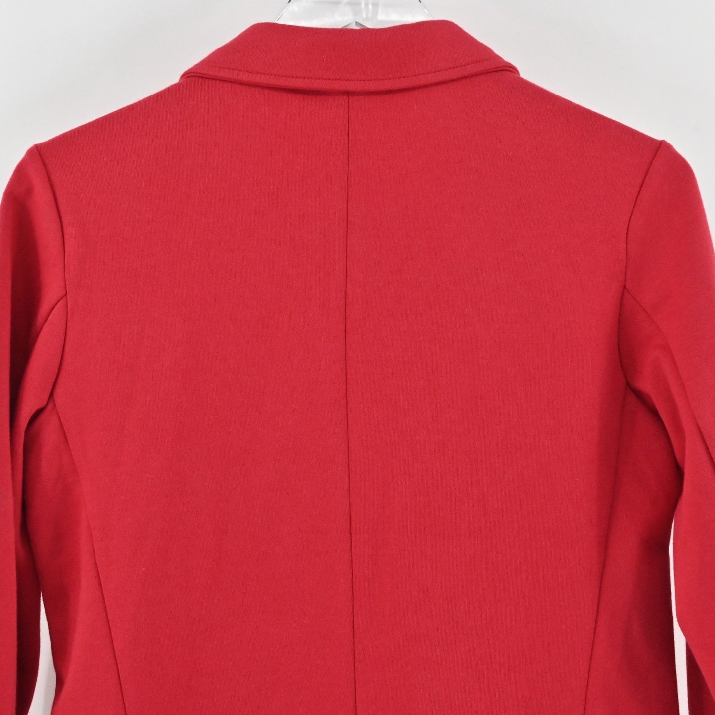 Miller Wendt Womens Red Sloane Blazer Size S Capricorn Patch Button Jacket NEW