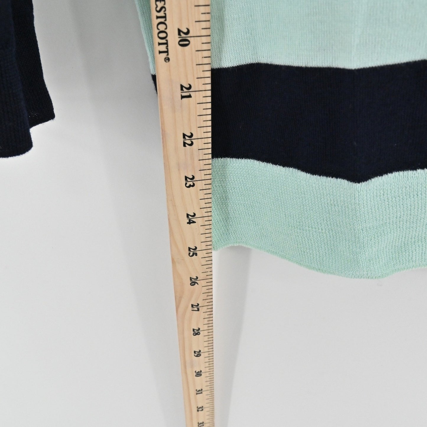 J Crew Womens Tippi Tie Neck Sweater Size M Merino Wool Striped Cozy Preppy Chic