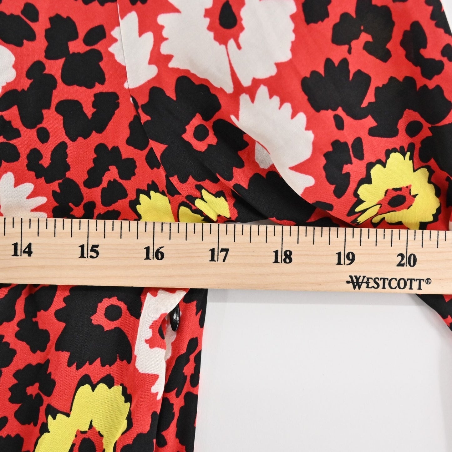 THE KOOPLES Wild Blossom Dress Size XS Floral Print Red Black Mini Maximalist