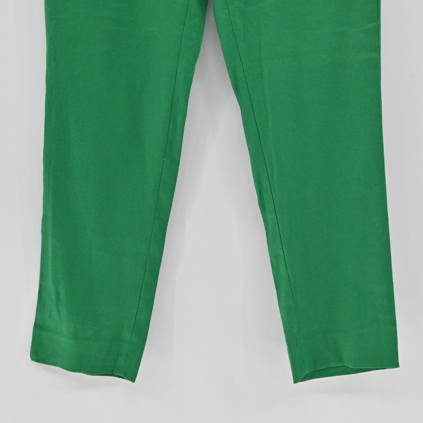 BANANA REPUBLIC Pants Womens Size 0 Avery Straight Leg Linen Blend Trouser Green