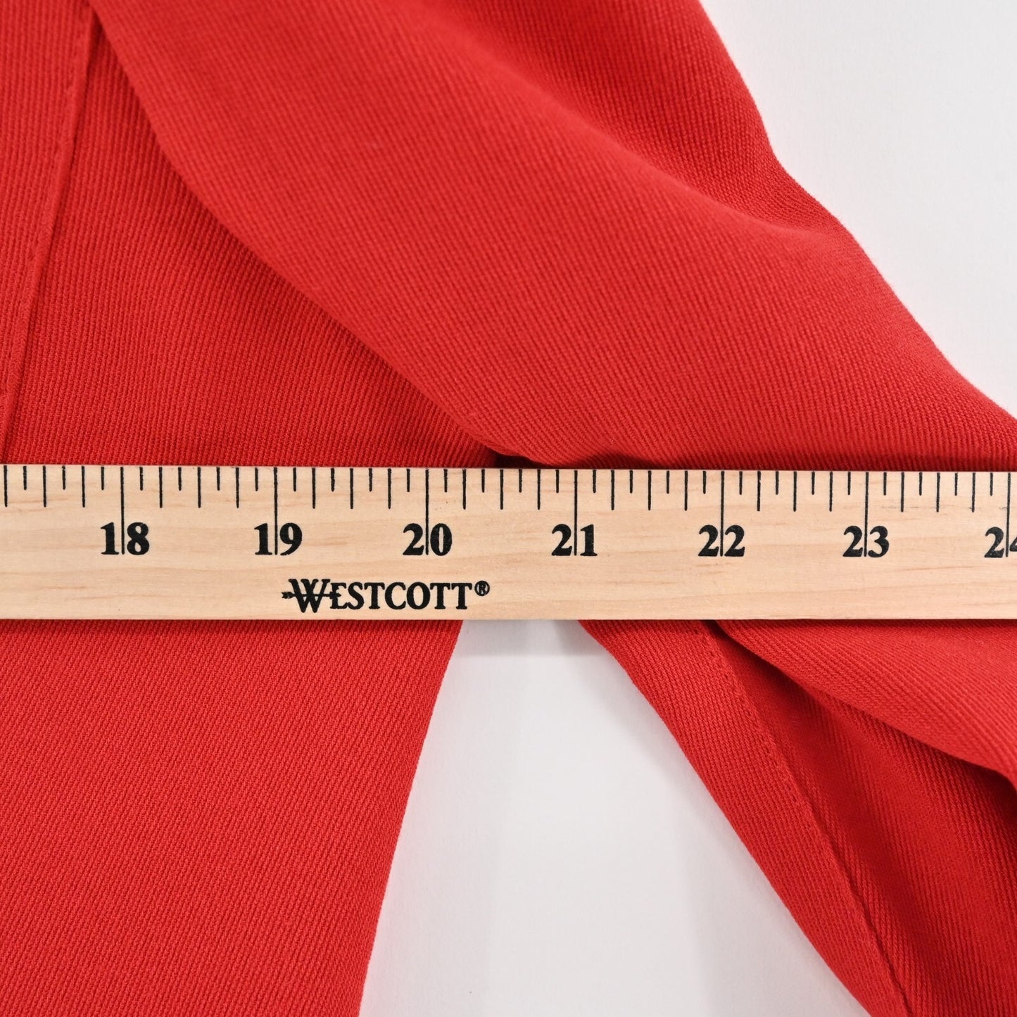 Vtg EMANUEL UNGARO Jacket Womens Size 8 Petite Solid Red Full Zip Blazer Classic