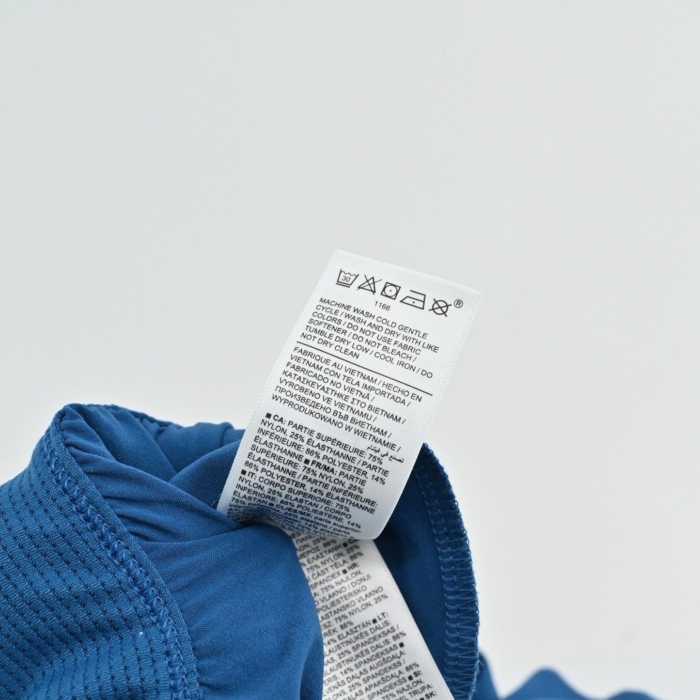 Athleta Elation Hybrid Midi Dress Size 2X Blue Spaghetti Strap Pocket Athleisure