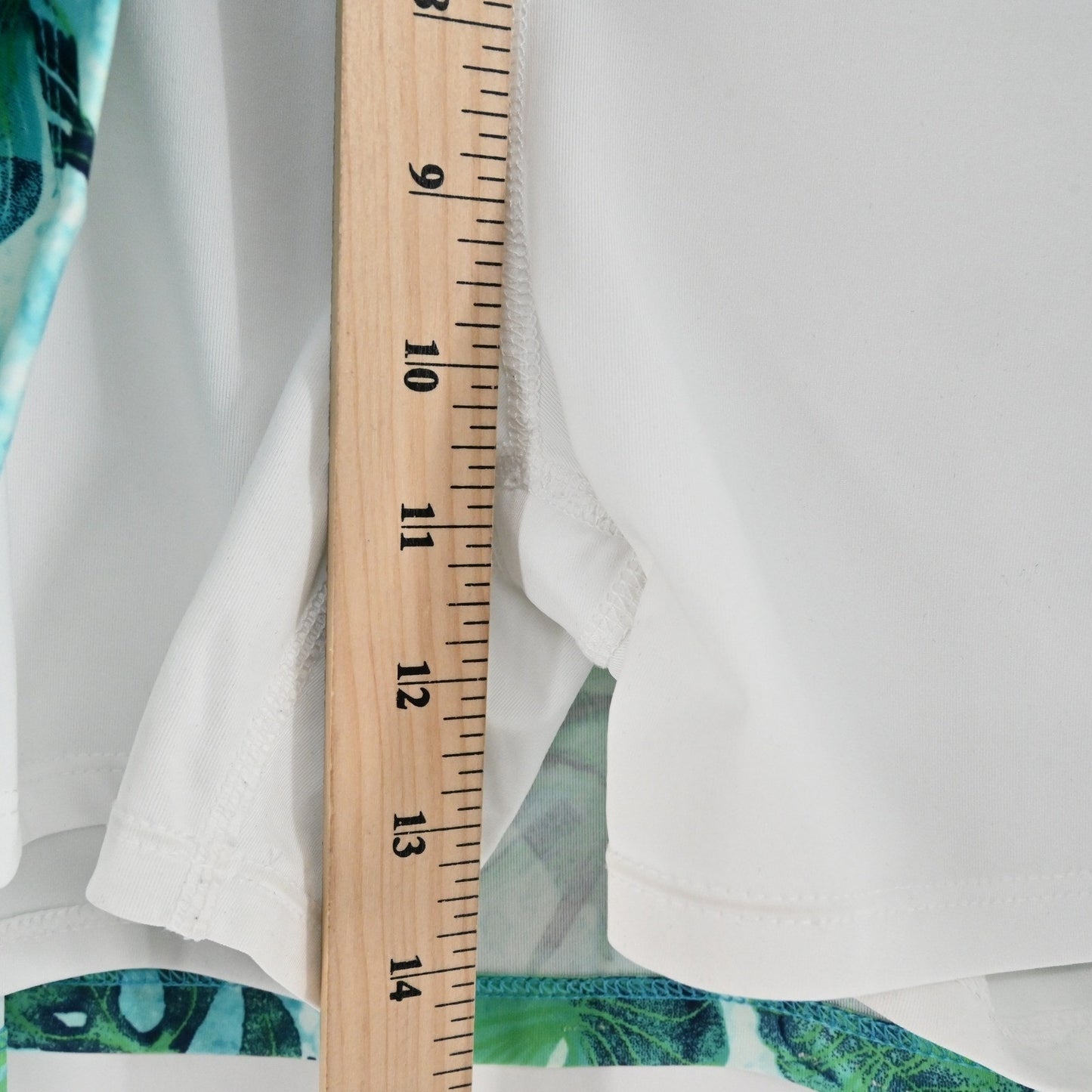 Tommy Bahama Golf Skort Size XL Green Leaf Print Tennis Pickle Ball Tropical