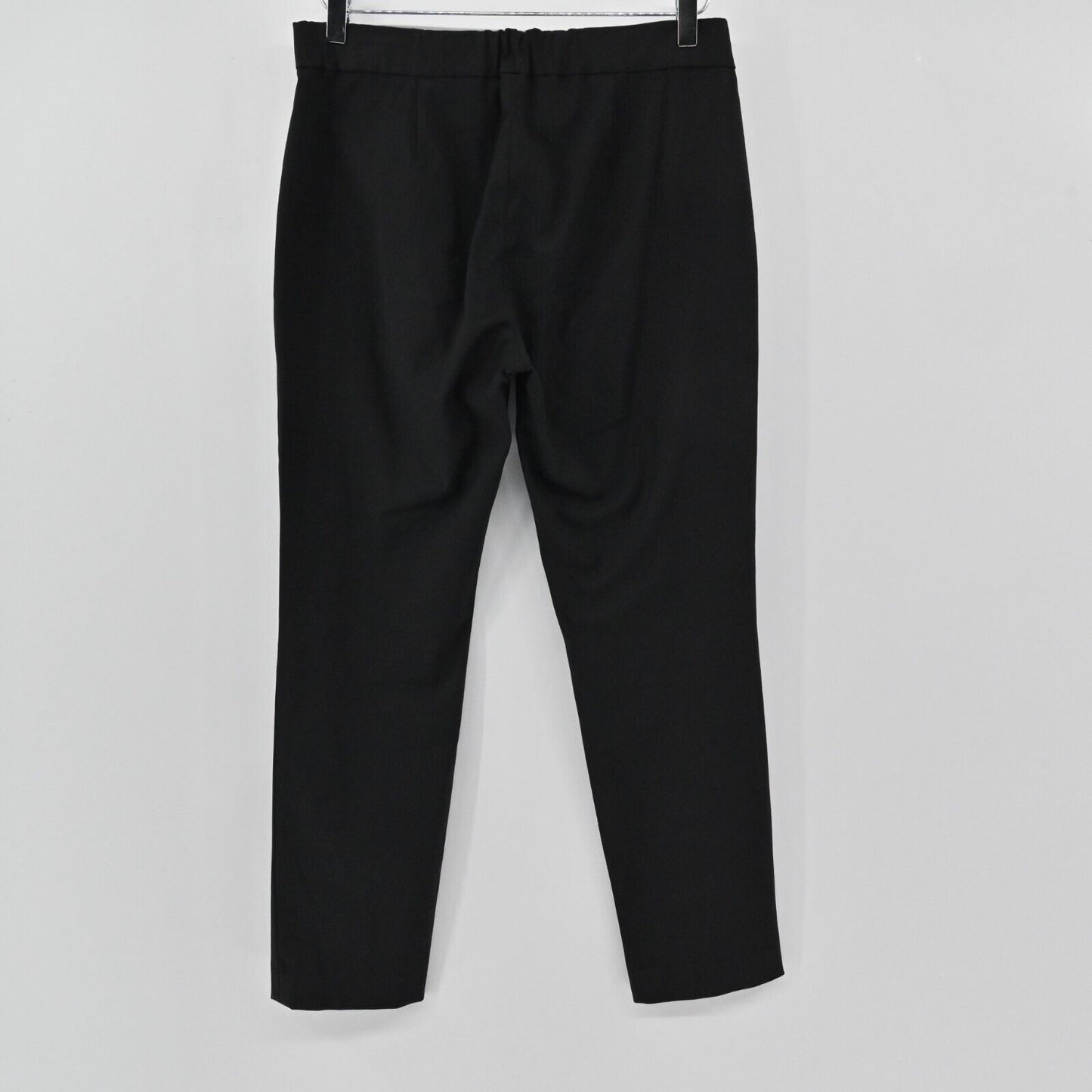THEORY Pants Womens Size 6 Alettah Dawson Stretch Ankle Pull On Black High Rise