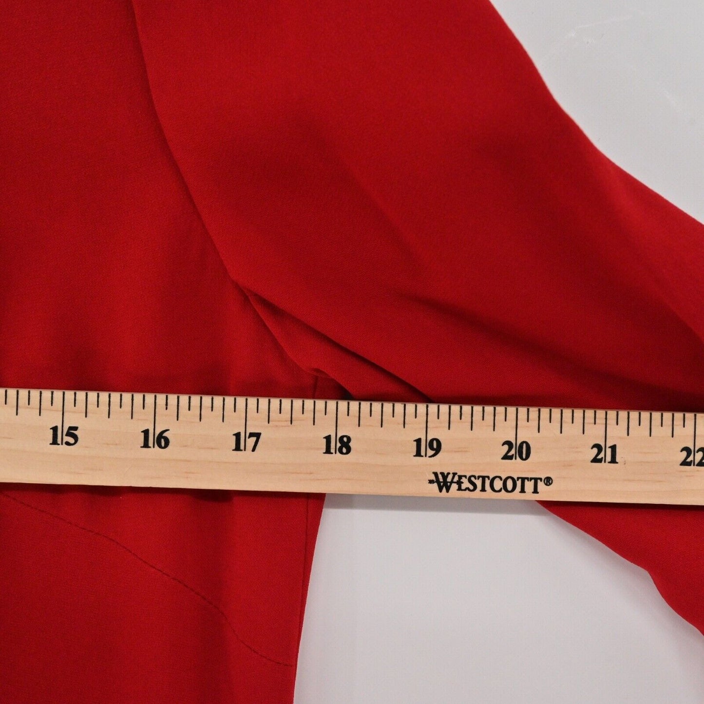 RALPH LAUREN Black Label Dress Womens Sz 6 Red Long Sleeve Classic Sheath Career