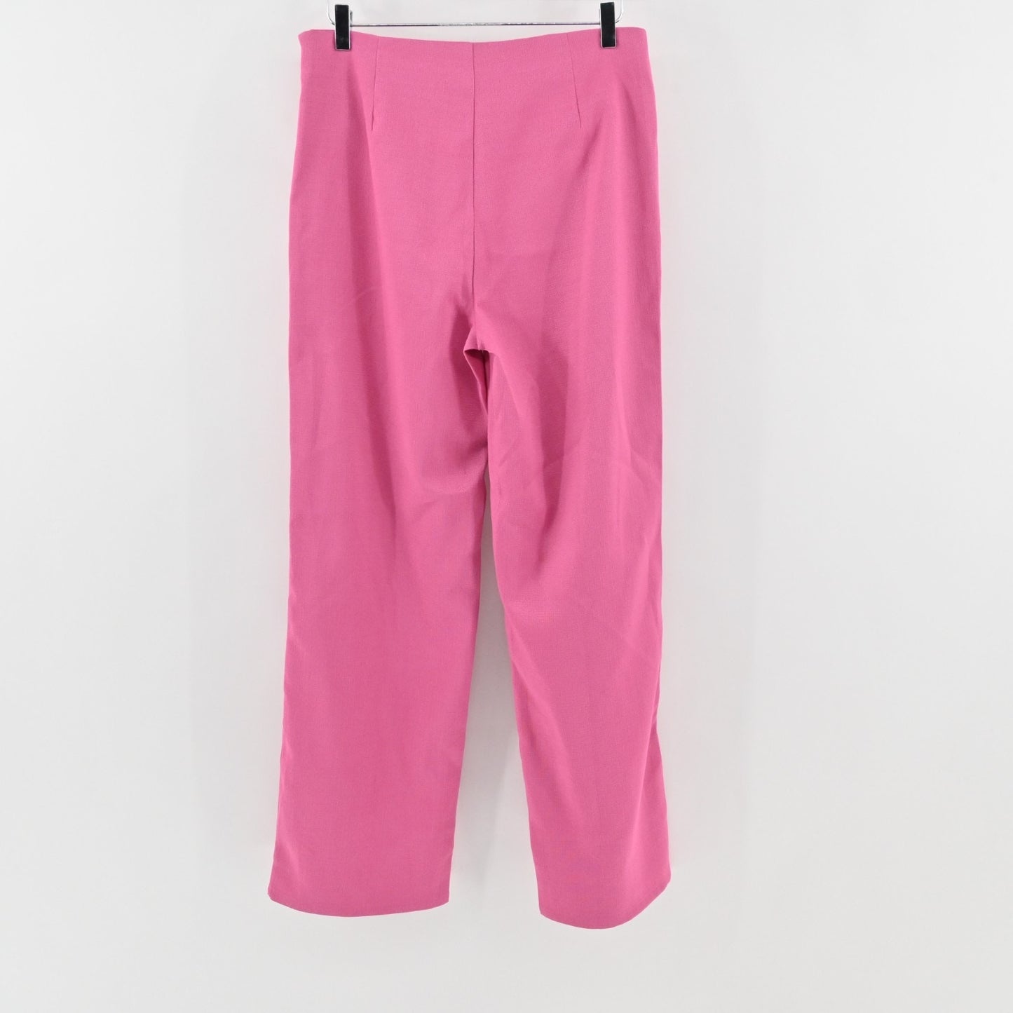 Lillys Kloset Womens Pink Wide Leg Pant Set Size L Shirred Collar Barbiecore New
