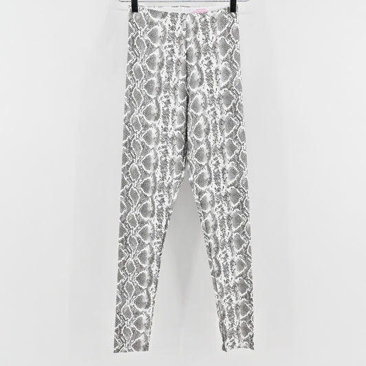 Commando Womens Faux Leather Perfect Leggings Size S Snake Print High Rise Pants