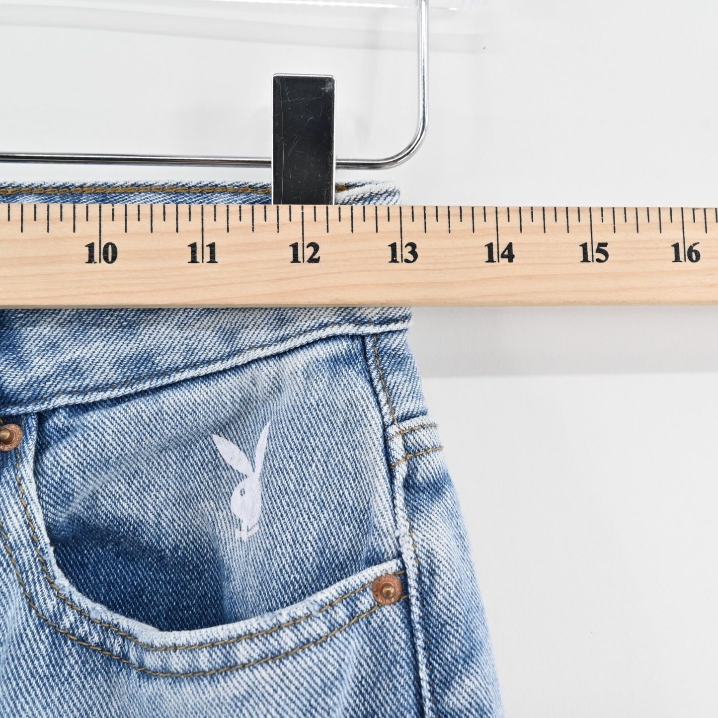 Playboy X Pacsun Slash Mom Jeans Size 25 Distressed Rainbow Paint Pocket Pride