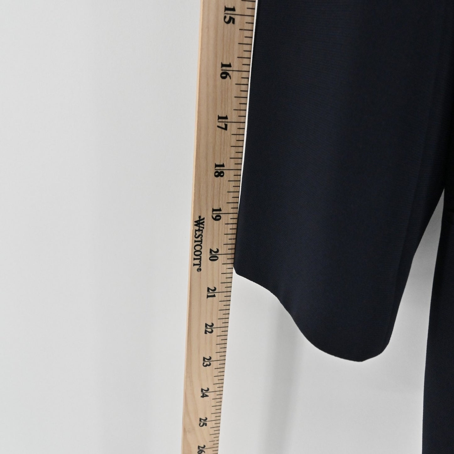 Emanuel Ungaro Womens Navy Blazer Size 8 Jacket Hidden Button Front Classic Blue