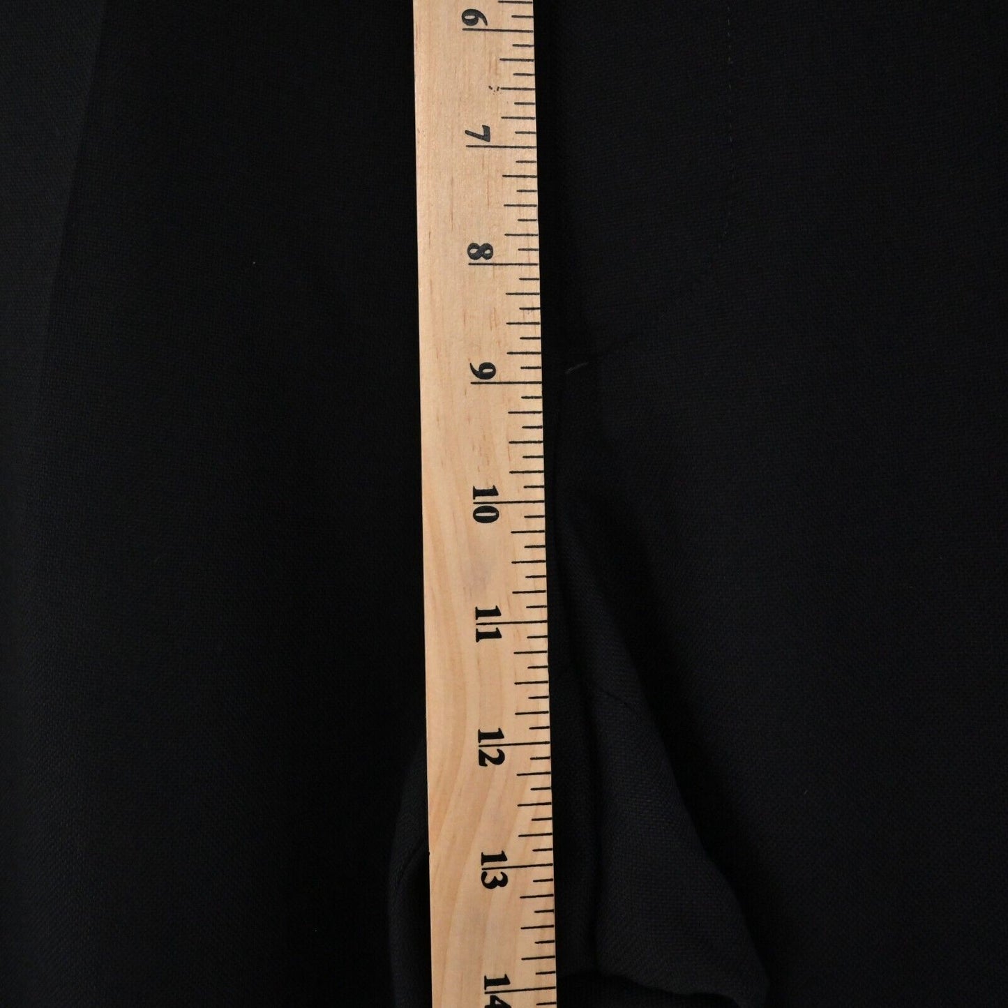 CANTARELLI Dress Pants Mens Sz IT 50 Loro Piana Italian Fabric Solid Black Wool
