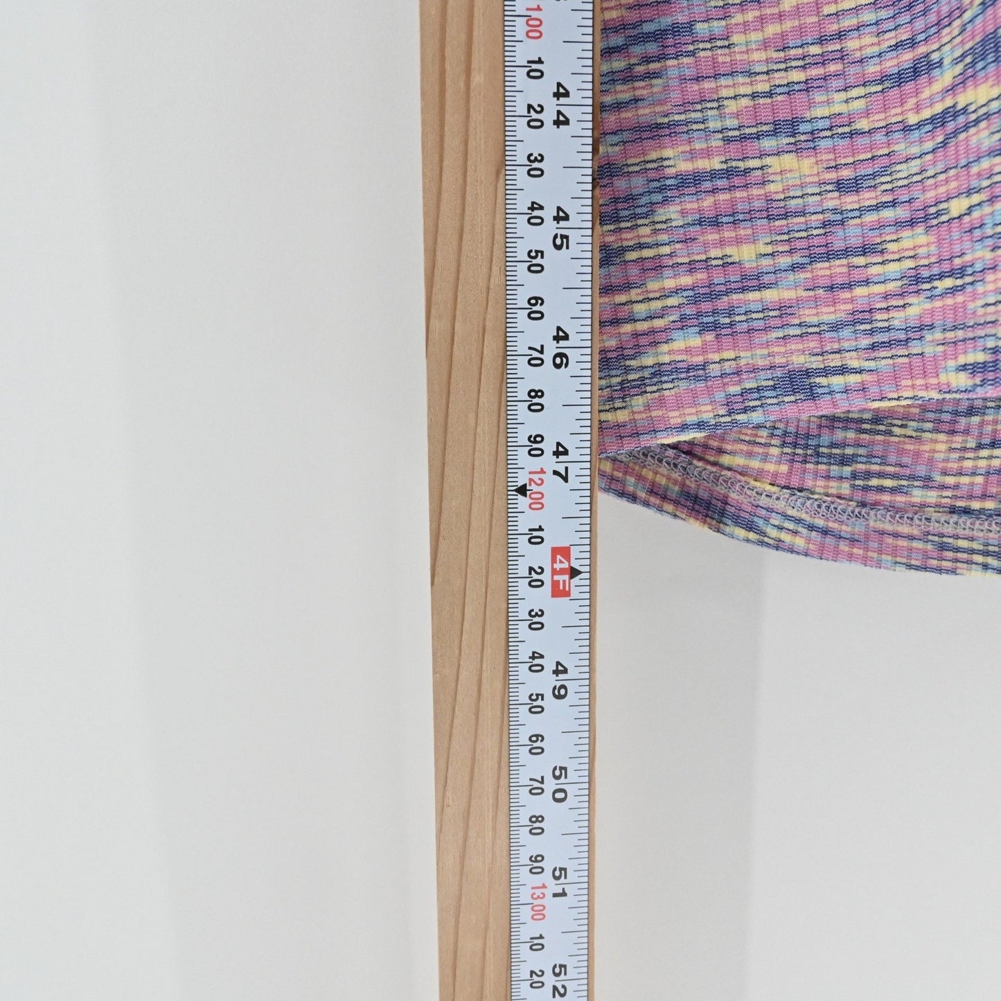 Lisa Says Gah Julia Halter Midi Dress Size S Tie Back Bodycon Ribbed Multicolor