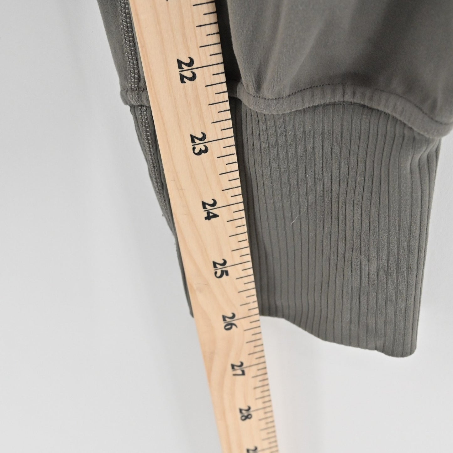 Lululemon Womens Align Rib Waist Jogger 6 Green Tapered Pants Lounge Activewear