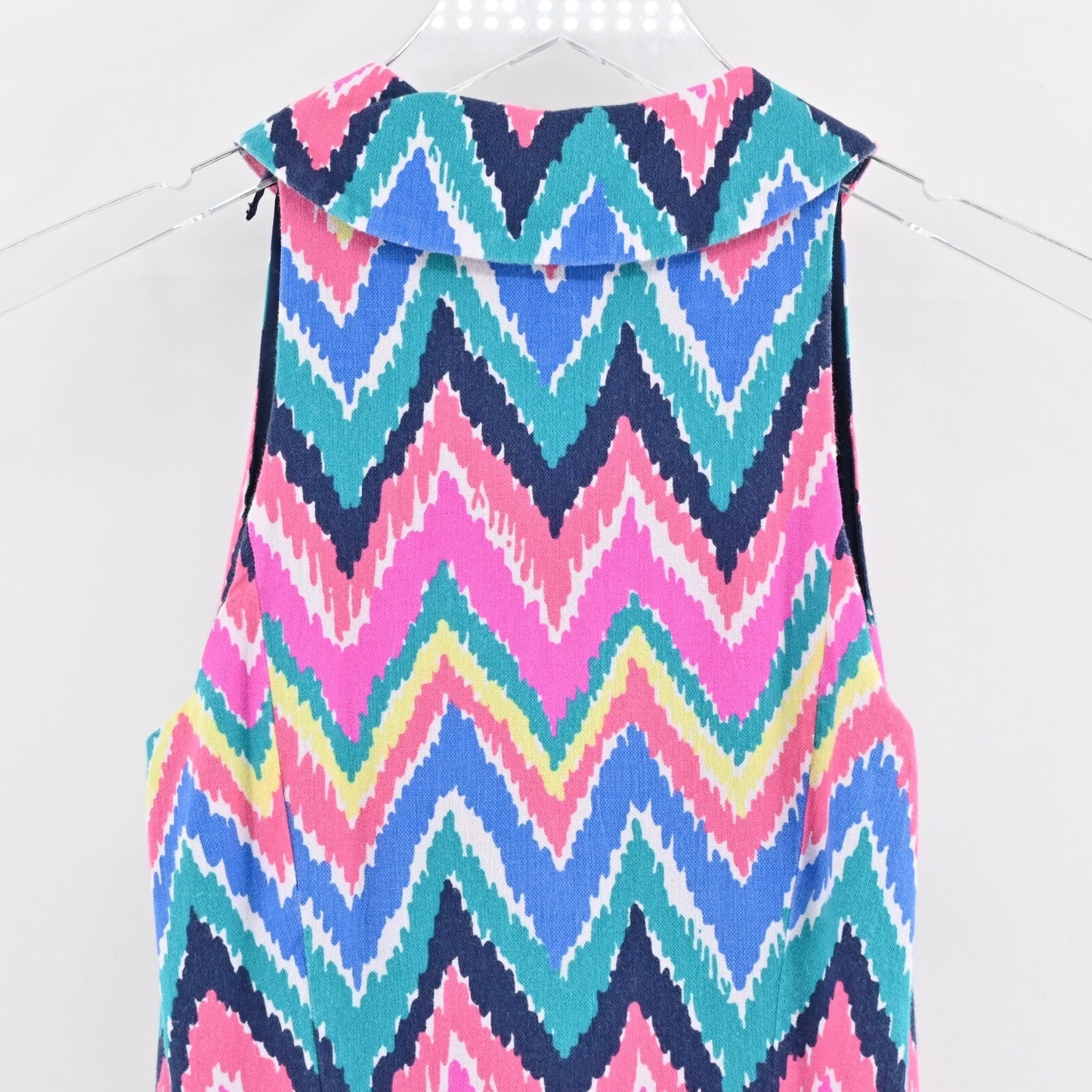 LILLY PULITZER Sherlynn Dress Size 0 Multi Hearts A Flutter Sleeveless Mini