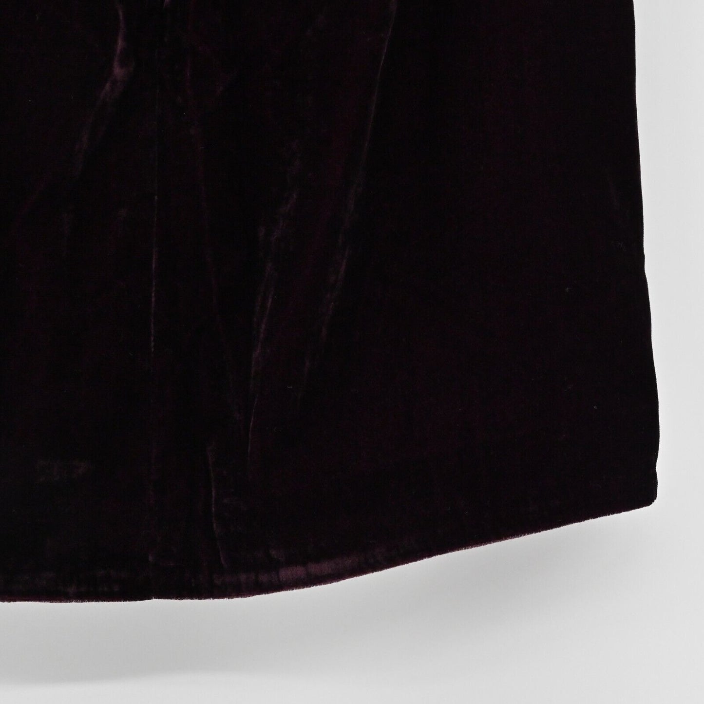 LOVERS FRIENDS Skirt Womens Size M Lisa Velvet Maroon Ruffle Holiday Party NEW