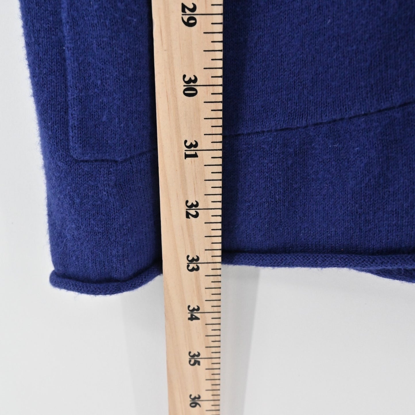 EILEEN FISHER Cardigan Sweater Womens Size XS Cotton Cashmere Blend Knit Blue