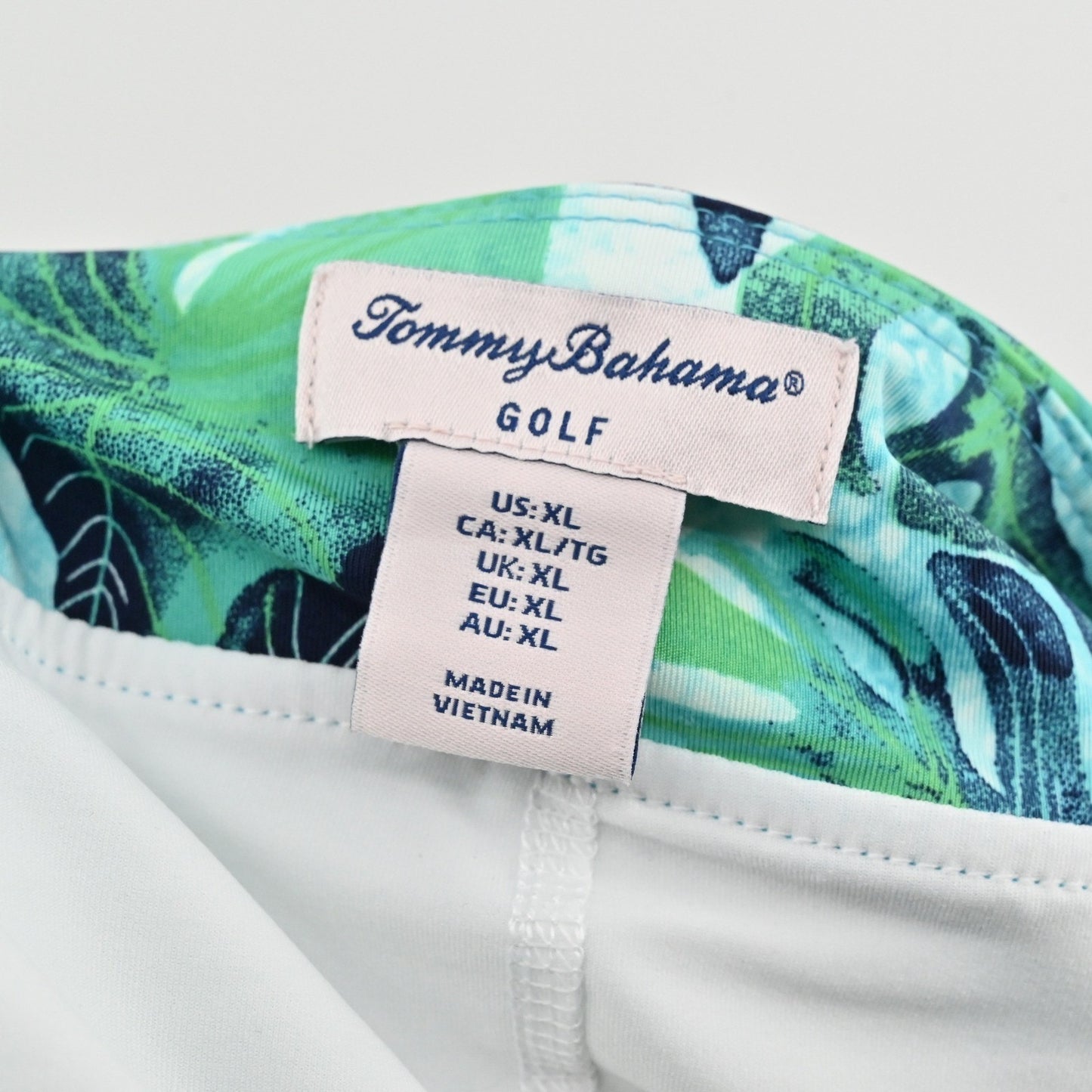 Tommy Bahama Golf Skort Size XL Green Leaf Print Tennis Pickle Ball Tropical