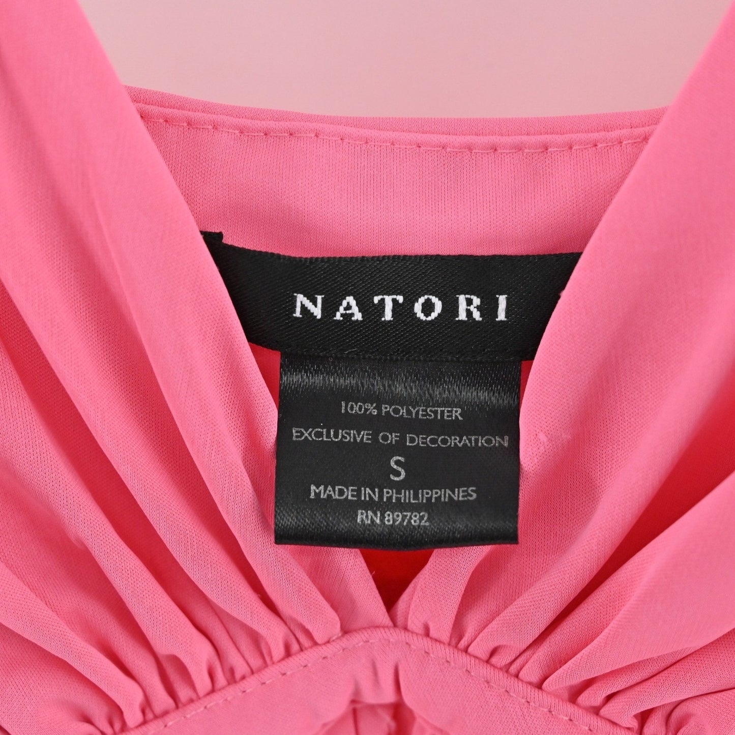 Natori Aphrodite Pink Babydoll Dress Size S Sleeveless Hi Low Romantic Feminine