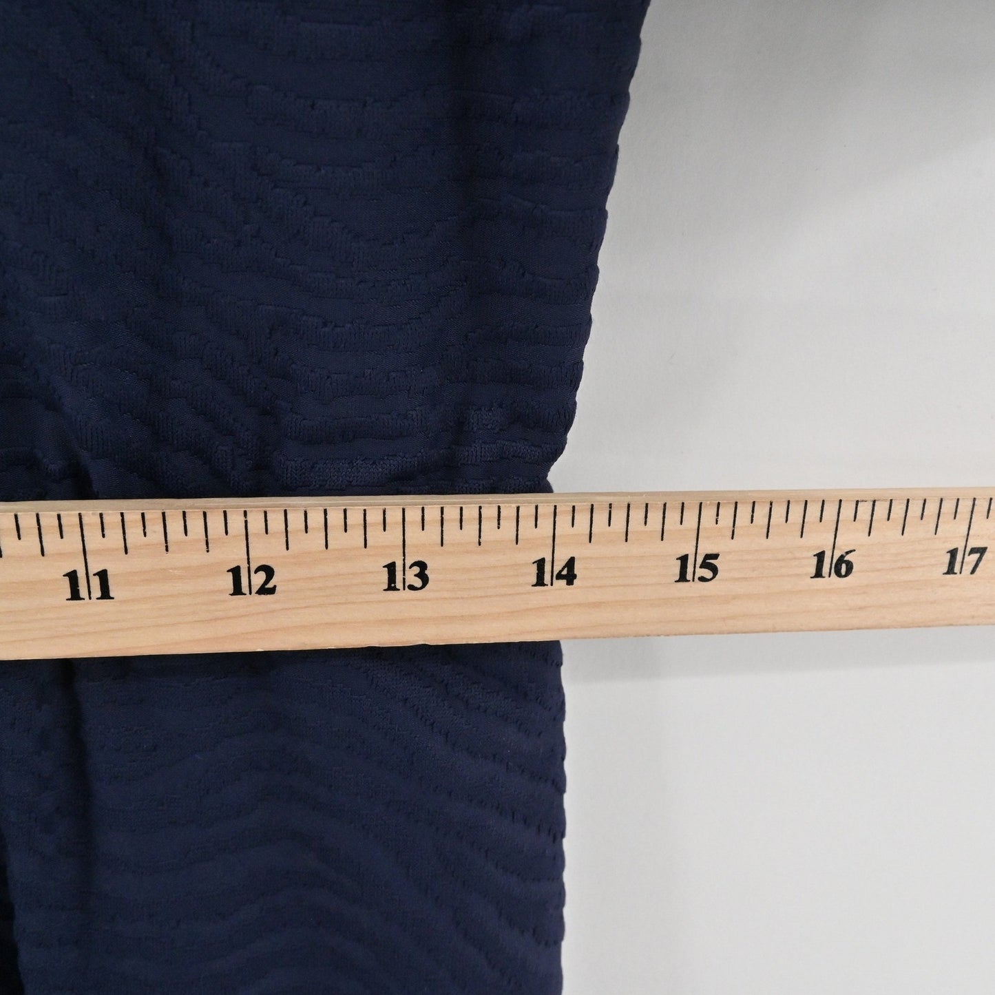 J McLaughlin Womens Westport Navy Raffia Jacquard Romper Size M Drawstring Waist