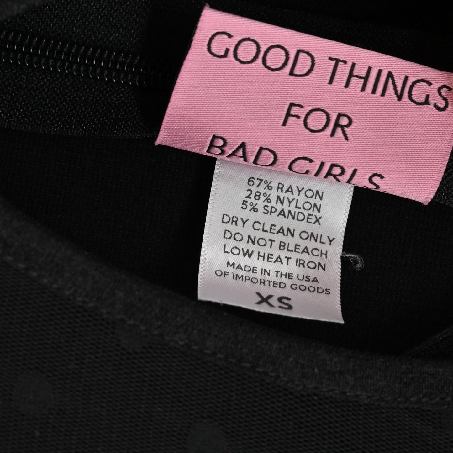 Vixen by Micheline Pitt 30s Frenchie Swing Dress Sz XS Black Sheer Bishop Sleeve